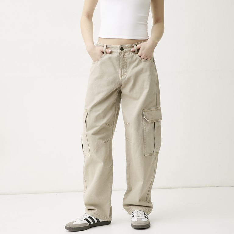 Jeans Cargo Mujer