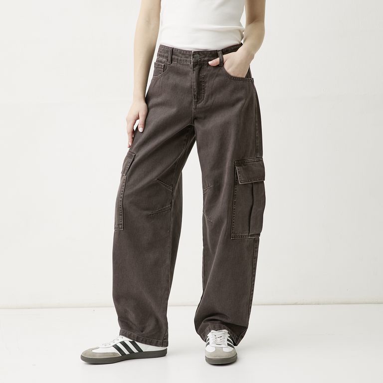 Jeans Cargo Mujer