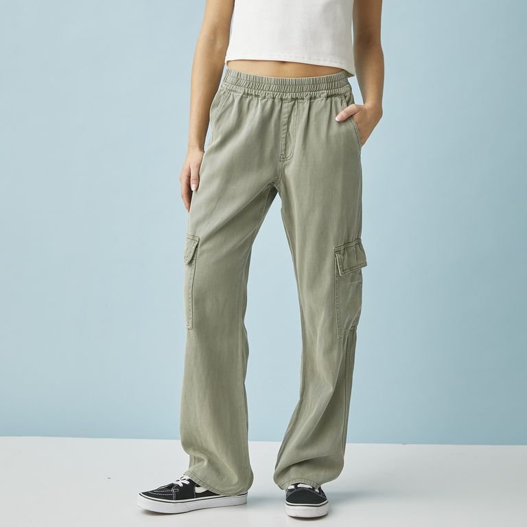 Jeans Cargo Mujer