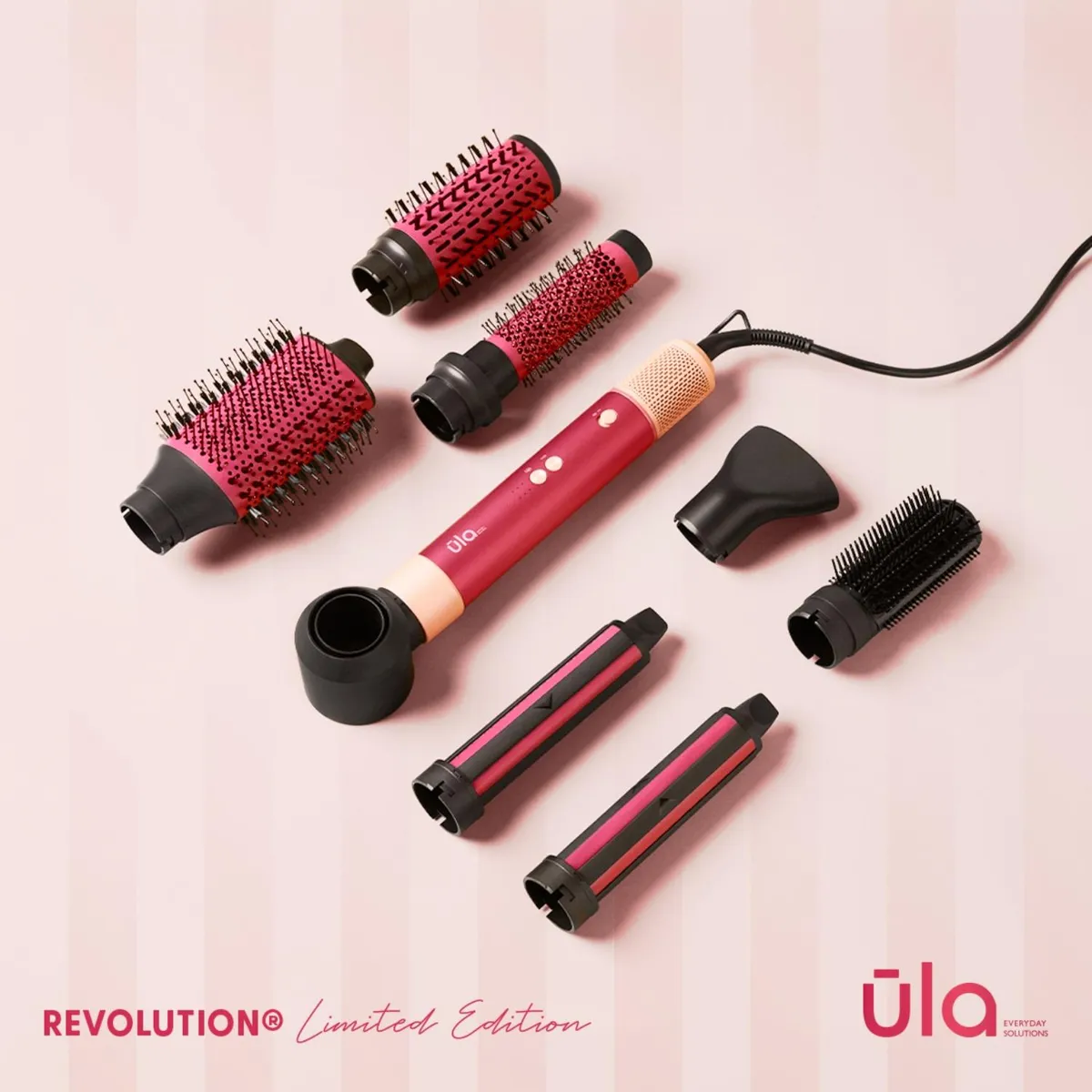ULA - Cepillo Secador Multistyler Revolution 8 en 1 Edición limitada ULA