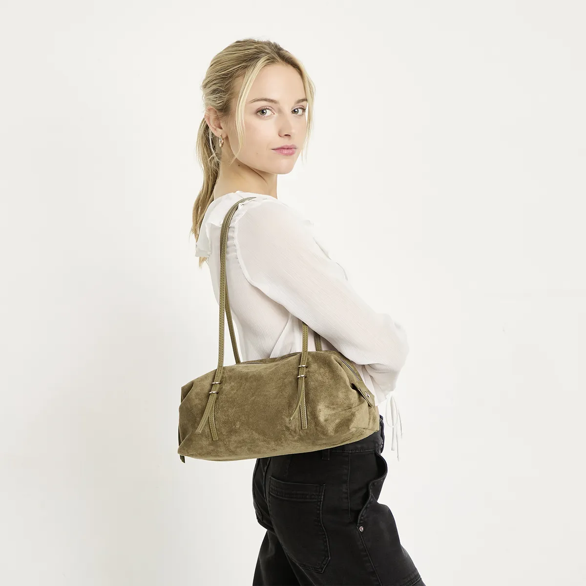 SYBILLA - Cartera Baguette Mujer