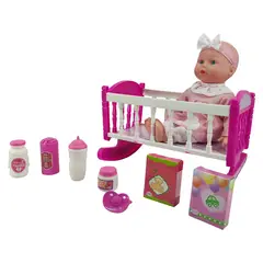 UNEEDA - Muñea Con Set De Cuna
