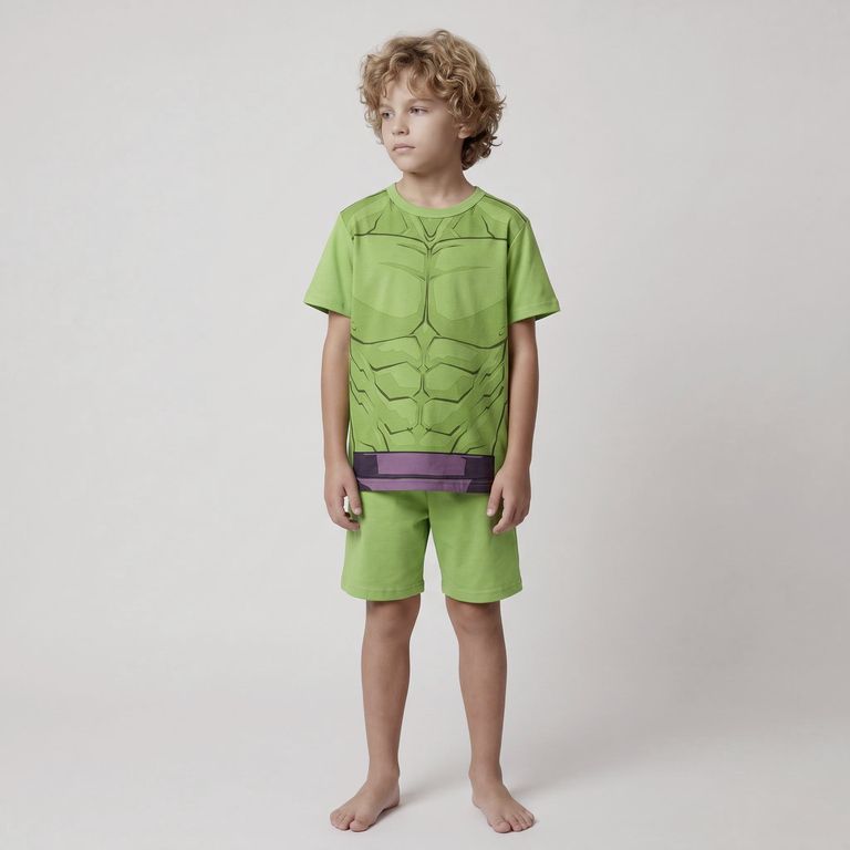 Pijama Disfraz Niño Hulk