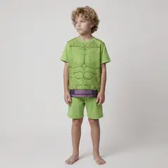 AVENGERS - Pijama Disfraz Niño Hulk