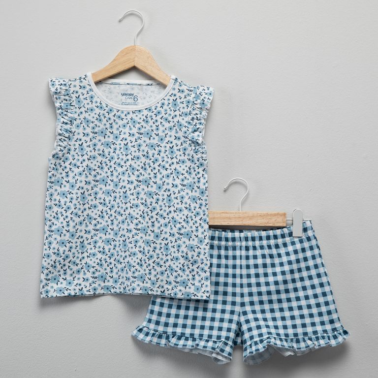 Pijama Niña 2 Piezas Algodón