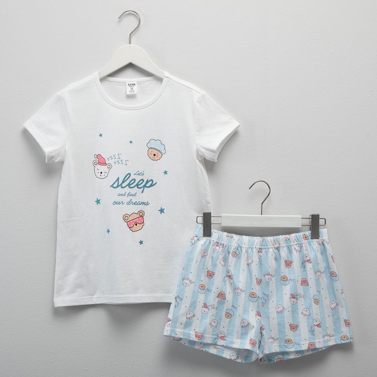 Pijama Niña 2 Piezas Algodón