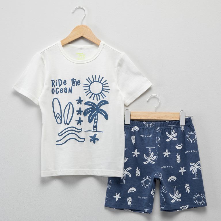 Pijama Niño 2 Piezas Algodón