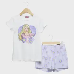 BARBIE - Pijama Niña 2 Piezas Algodón