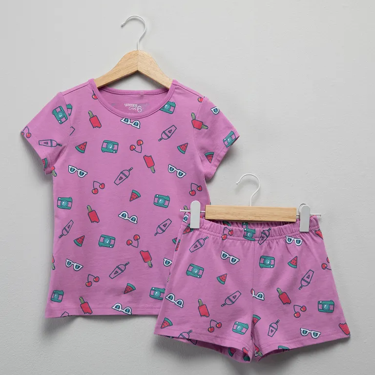 Pijama Niña 2 Piezas Algodón