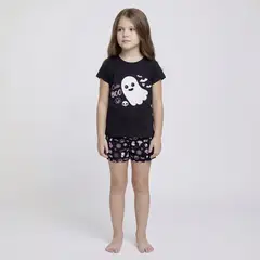 YAMP - Pijama Niña Halloween brilla en la oscuridad