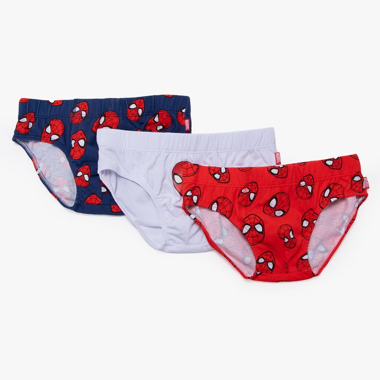Pack De 3 Calzoncillos Niño Slips Spiderman