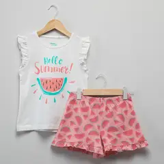 YAMP - Pijama Niña 2 Piezas Algodón