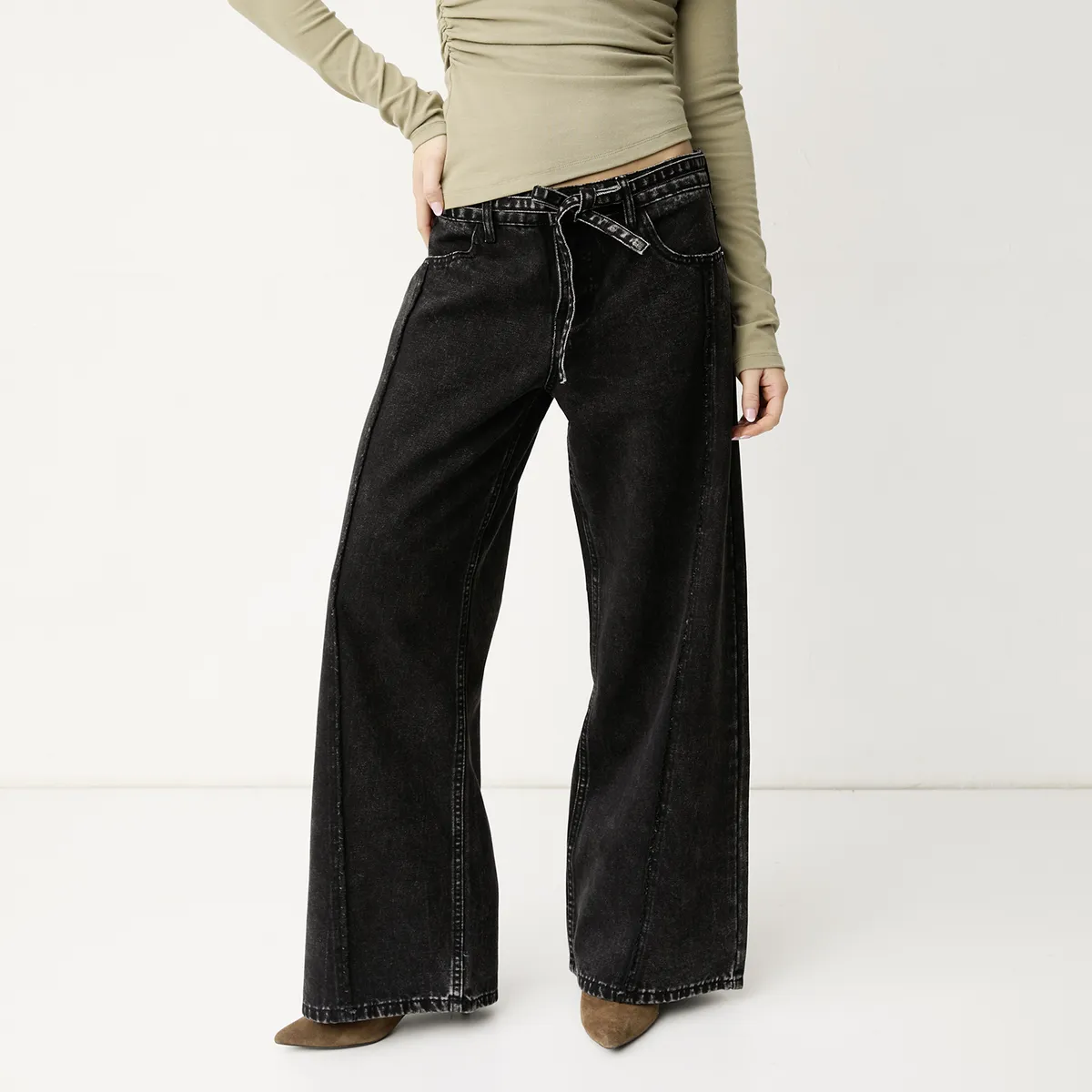 SYBILLA - Jeans Wide Leg Mujer Sybilla