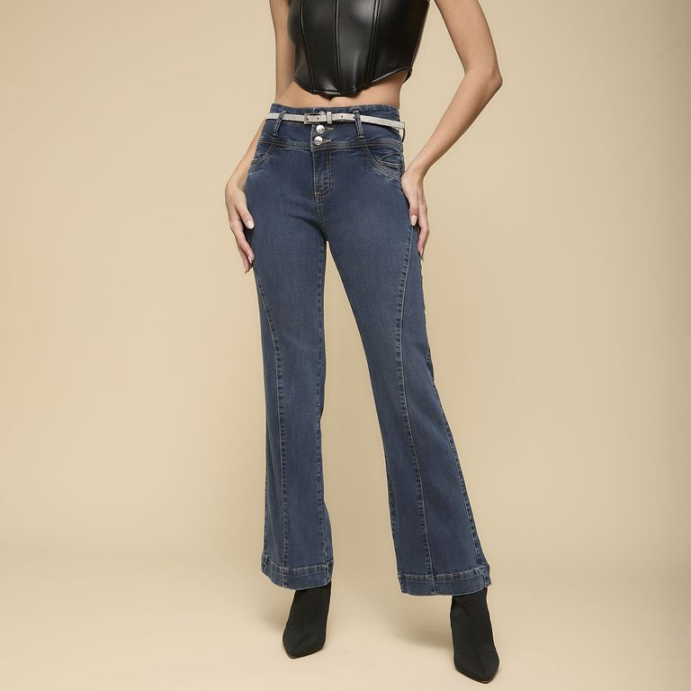 Jeans Flare Mujer