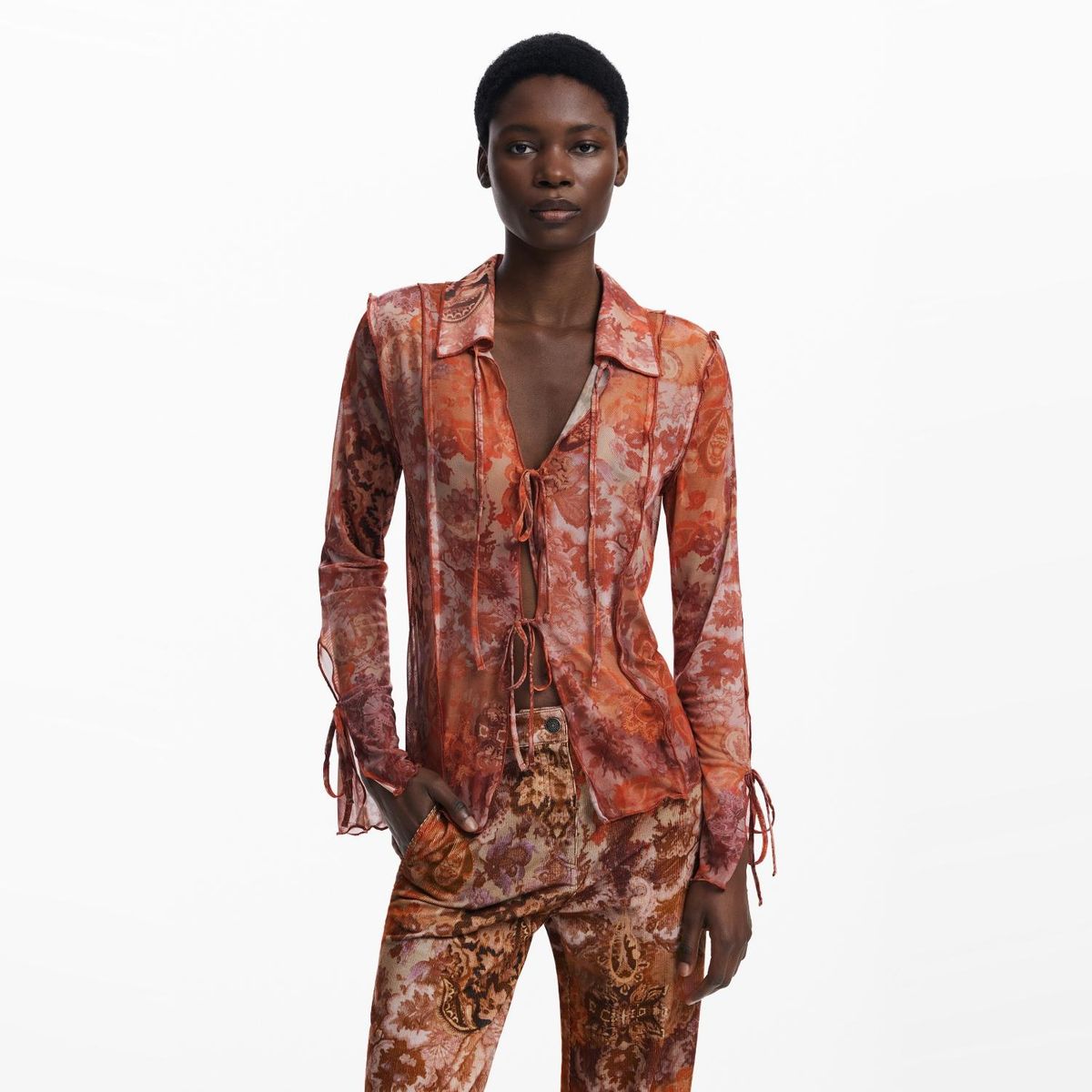 DESIGUAL - Blusa Mujer Desigual