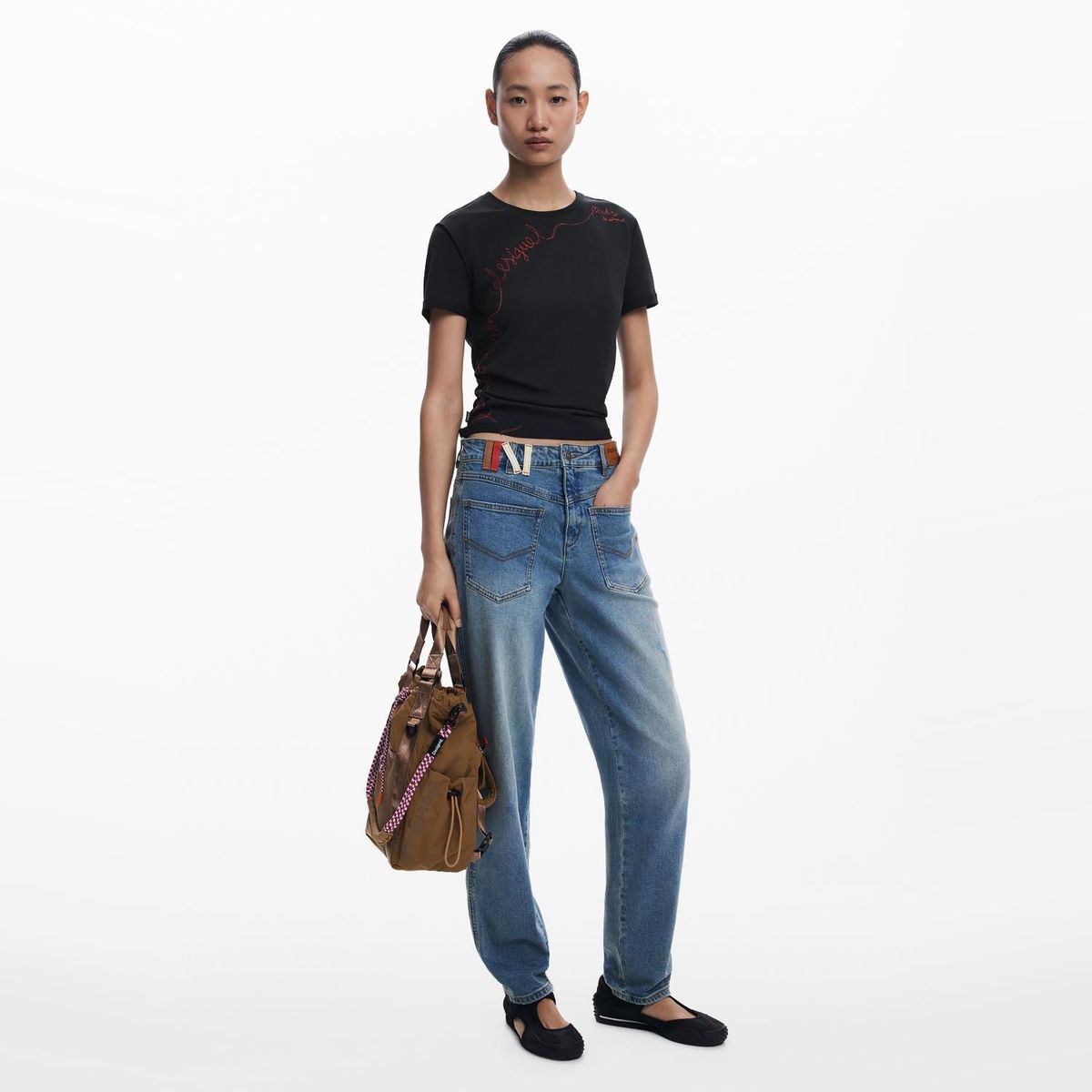 DESIGUAL - Polera Mujer Desigual