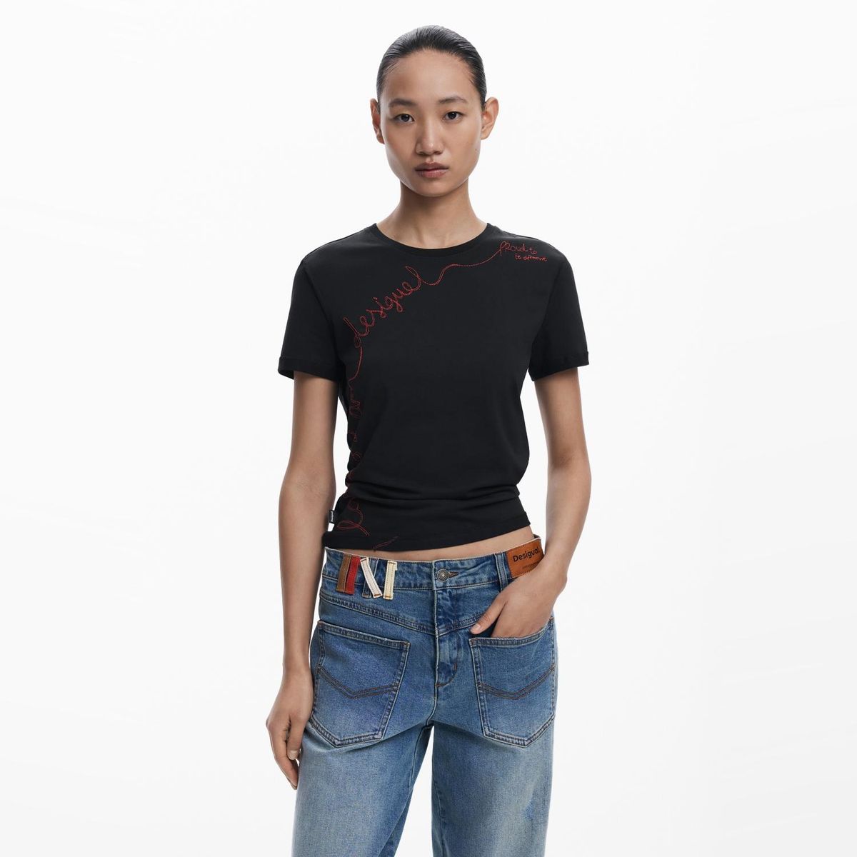 DESIGUAL - Polera Mujer Desigual