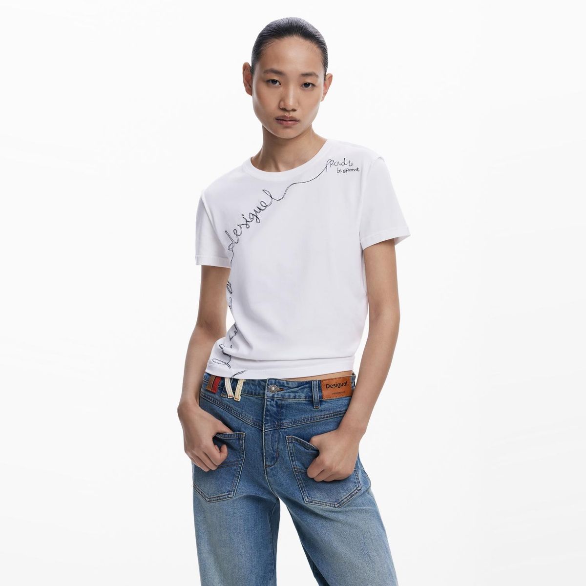 DESIGUAL - Polera Mujer Desigual