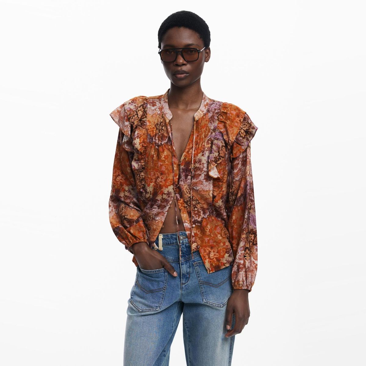 DESIGUAL - Blusa Mujer Desigual