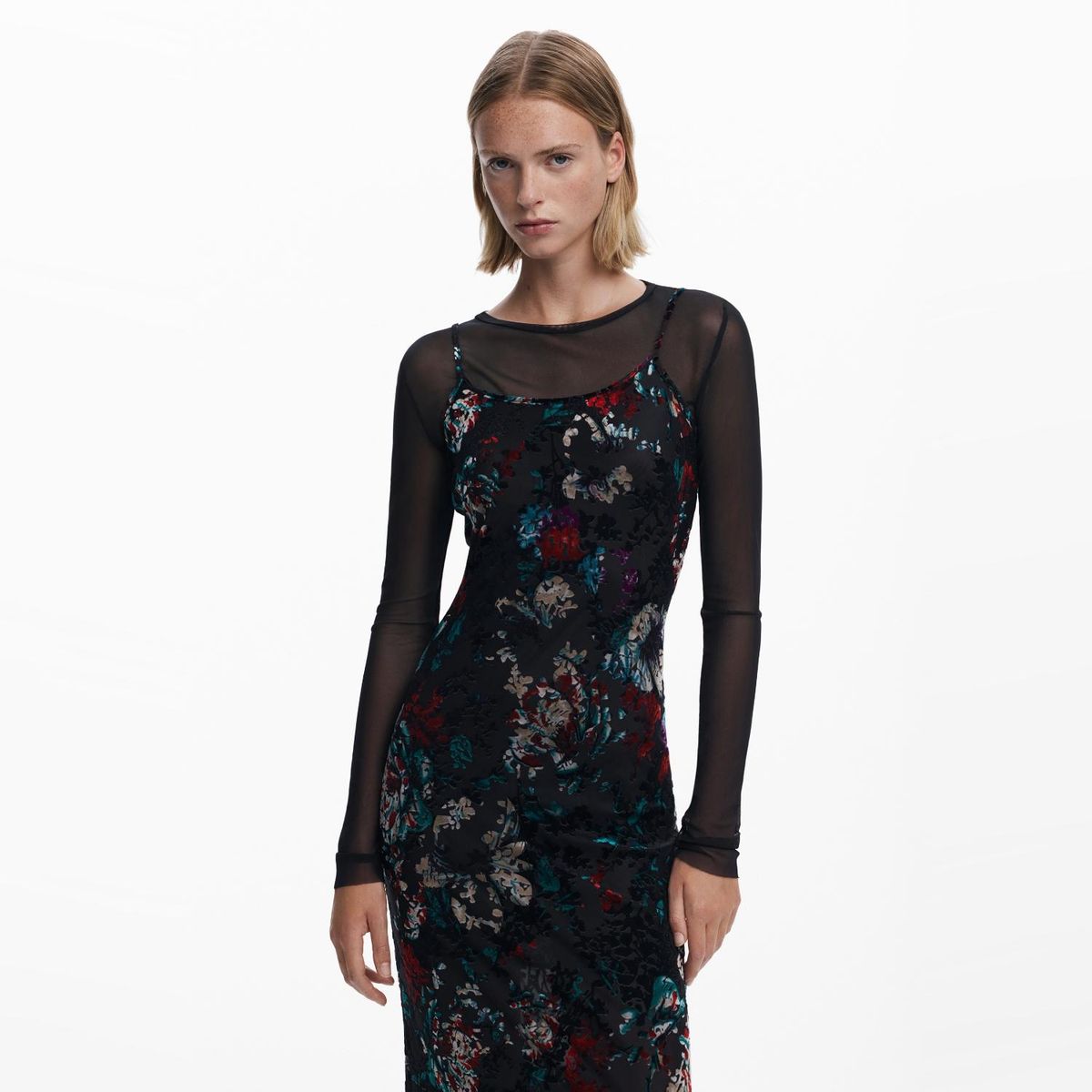 DESIGUAL - Vestido Mini Mujer Desigual