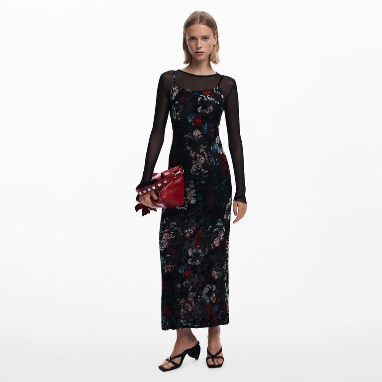 DESIGUAL Vestido Mini Mujer