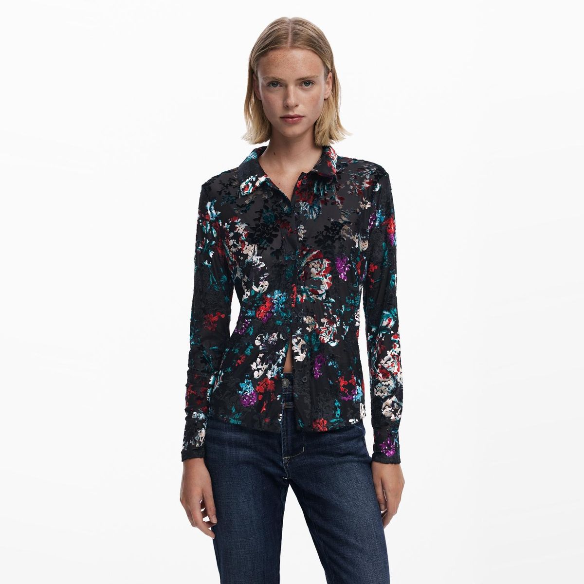 DESIGUAL - Blusa Mujer Desigual