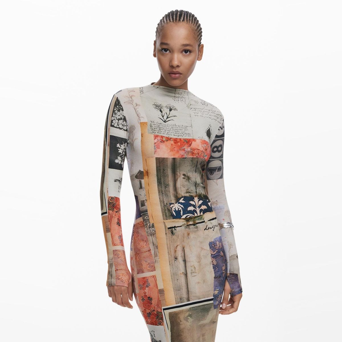 DESIGUAL - Vestido Maxi Mujer Desigual