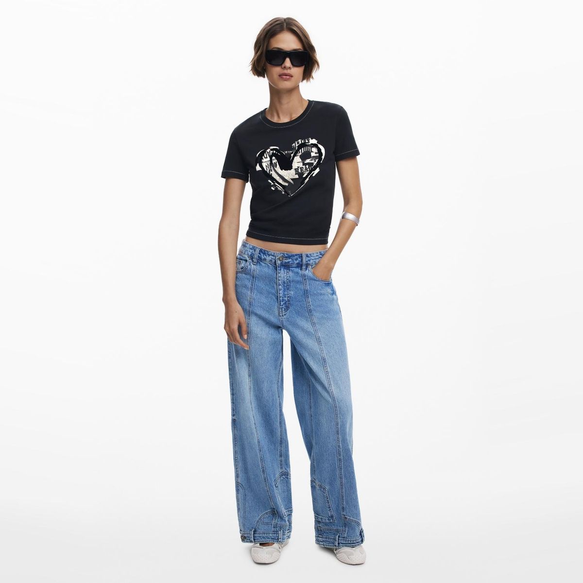 DESIGUAL - Polera Mujer Desigual