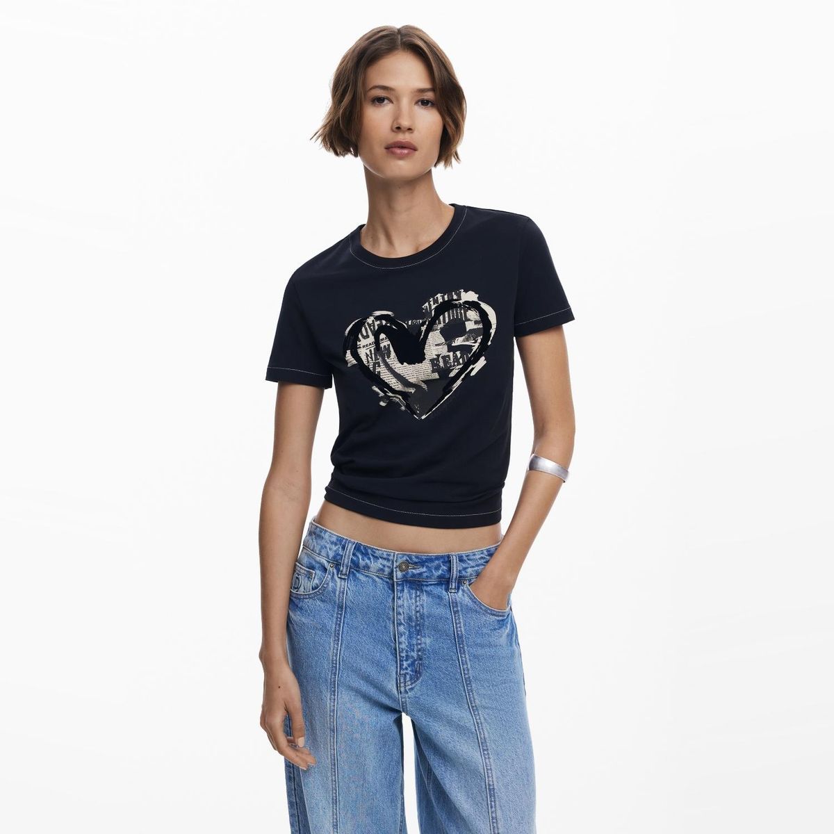 DESIGUAL - Polera Mujer Desigual