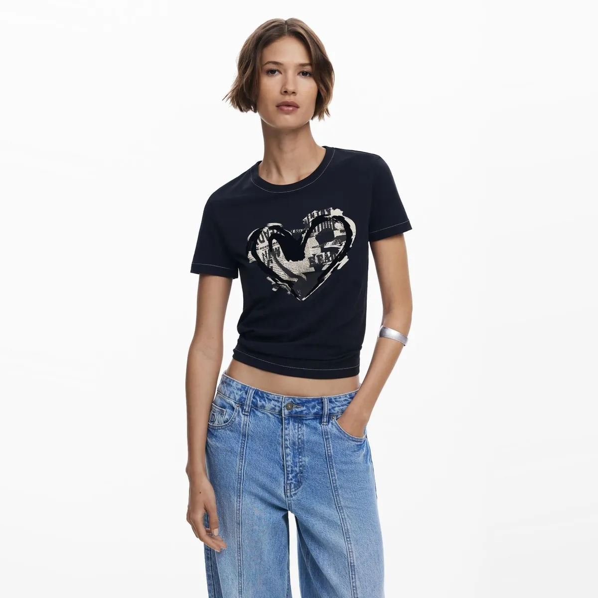 DESIGUAL - Polera Mujer Desigual