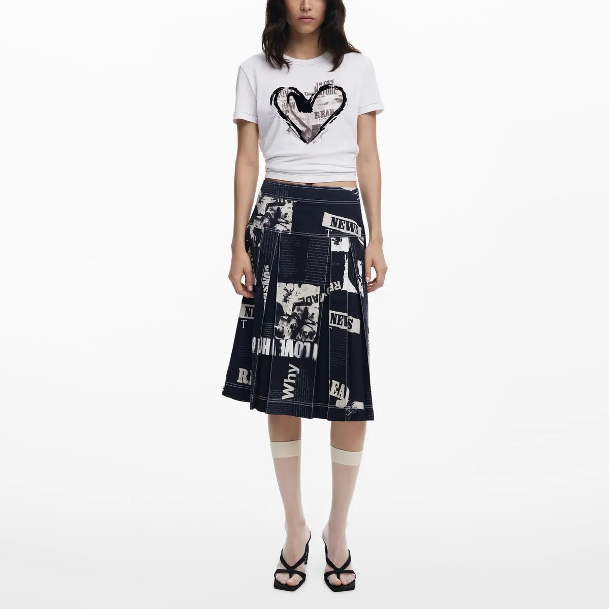 DESIGUAL - Polera Mujer Desigual