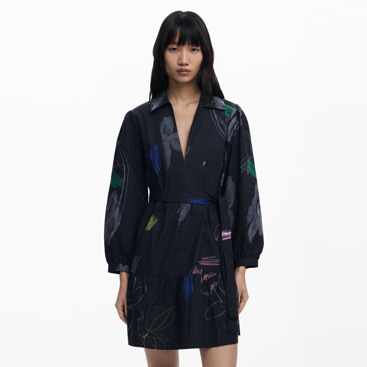 DESIGUAL - Vestido Mini Mujer Desigual