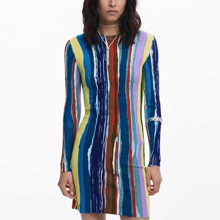 DESIGUAL Vestido Mini Mujer