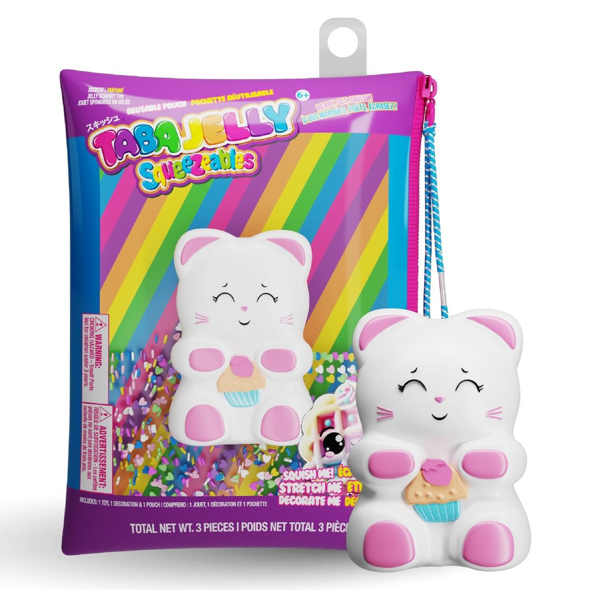TABAJELLY - Squishies Taba Jelly Serie 2 (Contiene Producto Al Azar Del Surtido)