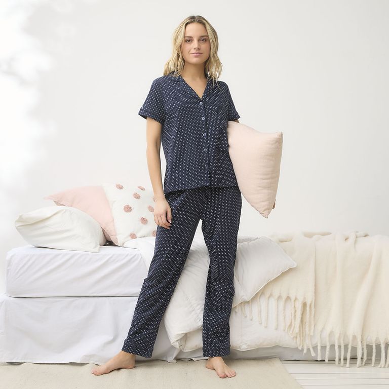 Pijama Algodón Mujer