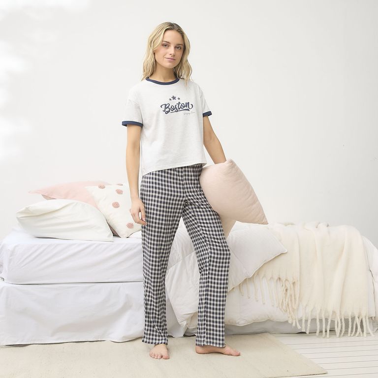 Pijama Algodón Mujer