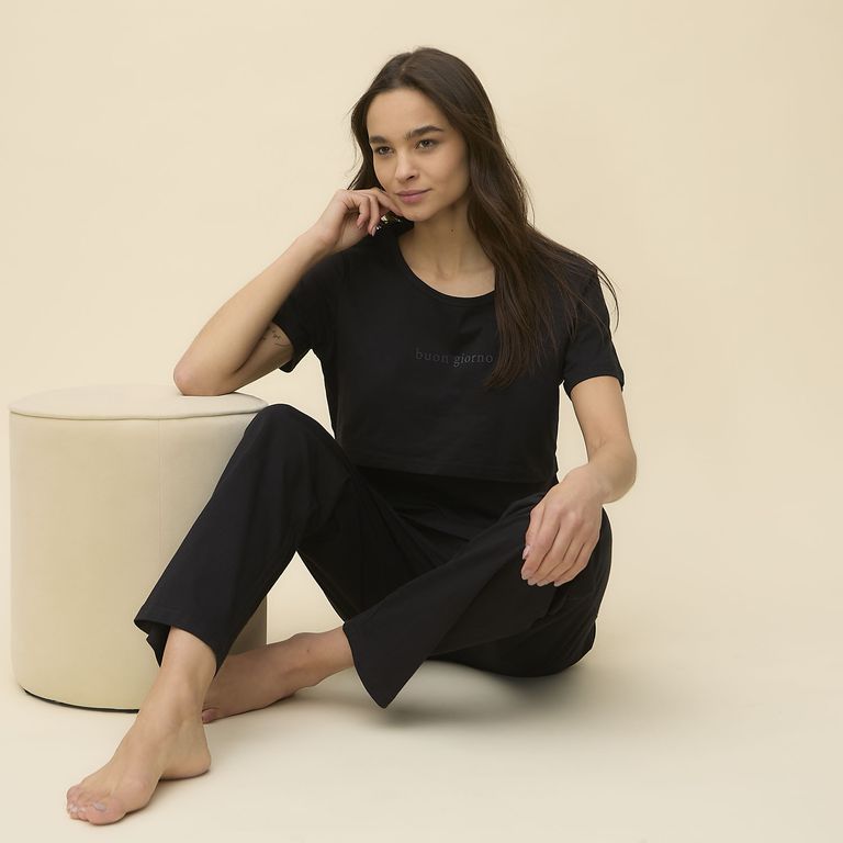 Pijama Maternal Algodón Mujer