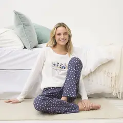 DISNEY - Pijama Algodón Mujer