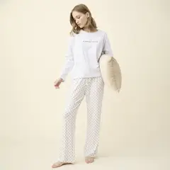 BLU - Pijama Algodón Mujer