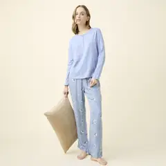 BLU - Pijama Algodón Mujer