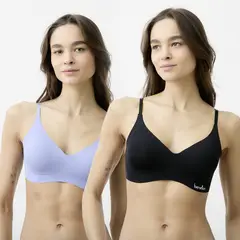 BENETTON - Pack De 2 Sostenes Mujer