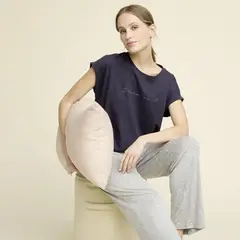 BLU - Polera De Pijama Algodón Mujer