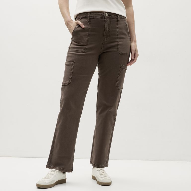 Pantalón Tiro Alto Mujer
