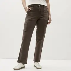 NEWPORT - Pantalón Tiro Alto Mujer