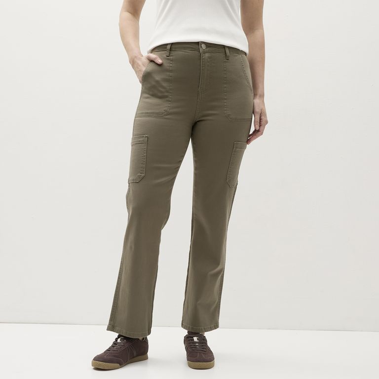 Pantalón Tiro Alto Mujer