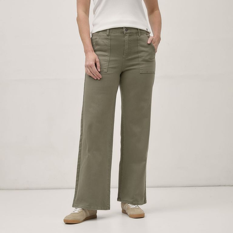 Pantalón Tiro Alto Mujer
