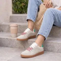 DIADORA - Swey Zapatilla Urbana Mujer Beige