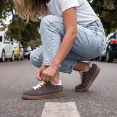 DIADORA - Swey Zapatilla Urbana Mujer Café