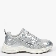 SYBILLA - Zapatilla Urbana Mujer Plateado