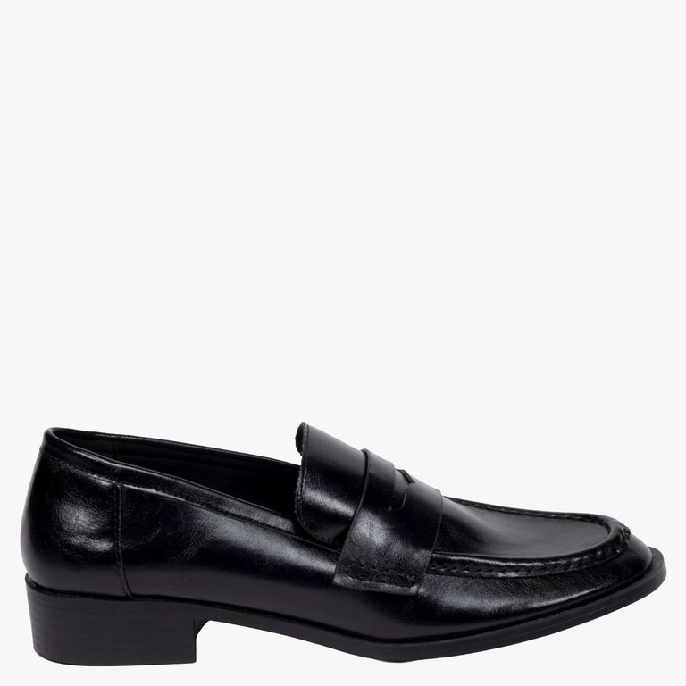 Mocasín Mujer Negro